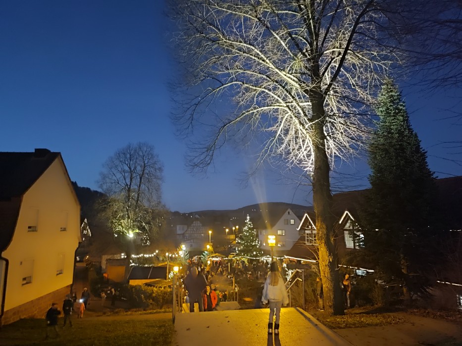 Weihnachtsmarkt in Wombach