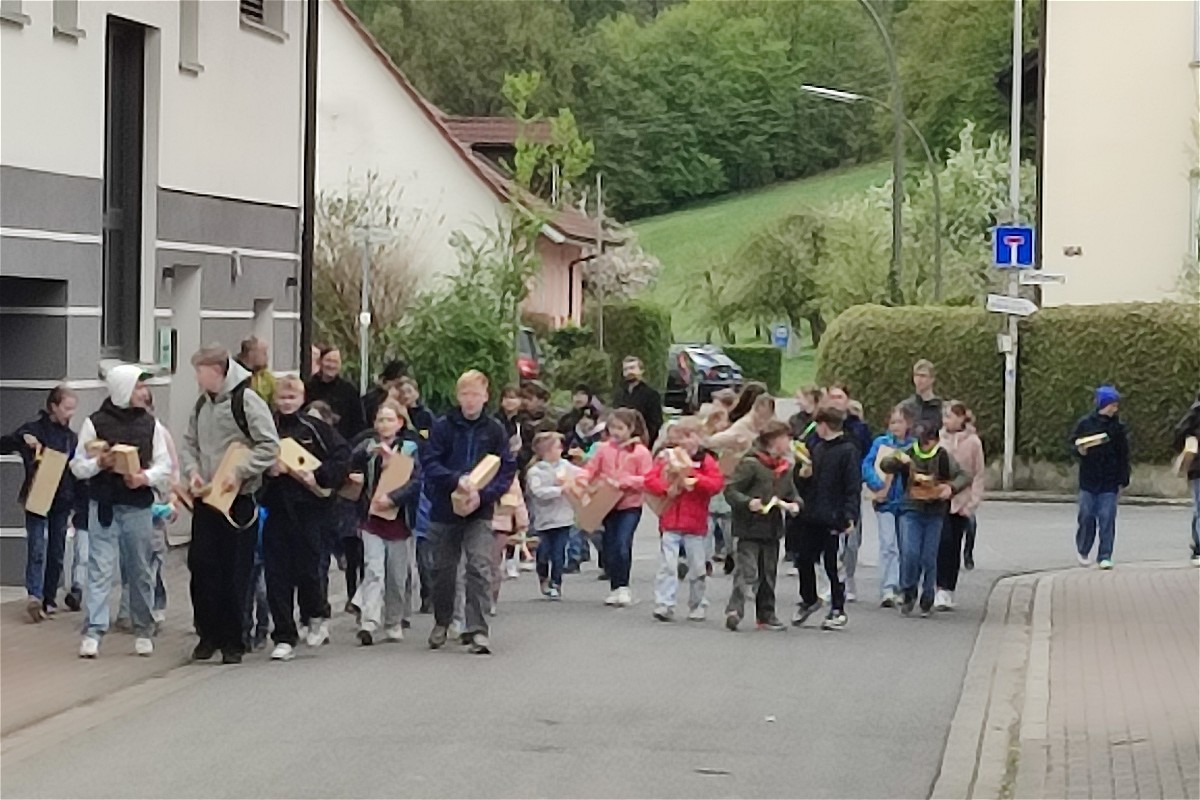 Klappern in der Karwoche - vergrößern