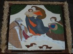 Prachtvoller Altar zum Erntedankfest, Bild in Großdarstellung